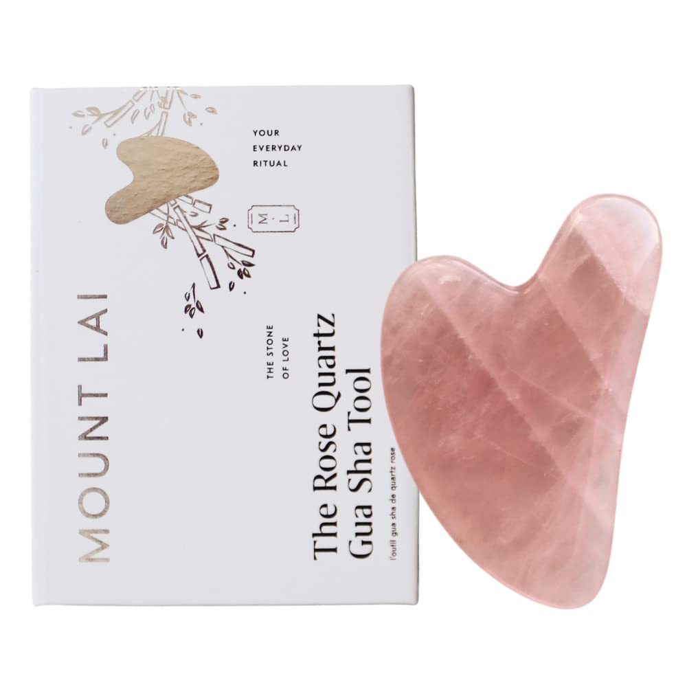 Mount Lai Gua Sha Cuarzo Rosa