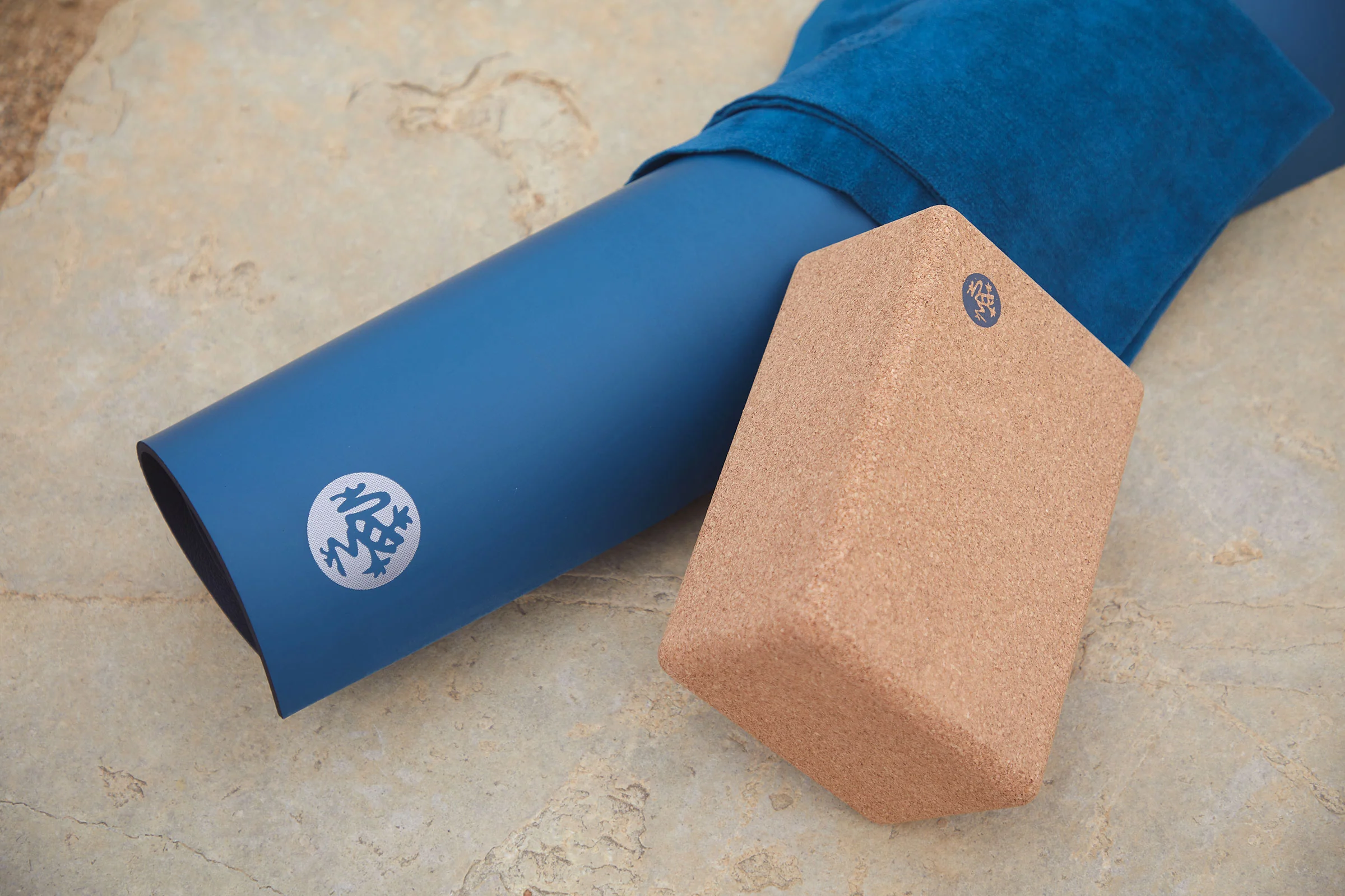 Manduka Bloques Yoga Cork Set 2